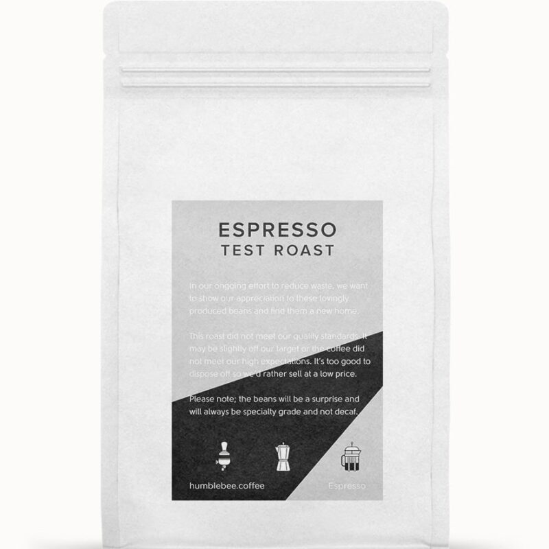 Espresso Coffee Test Roast – 1KG