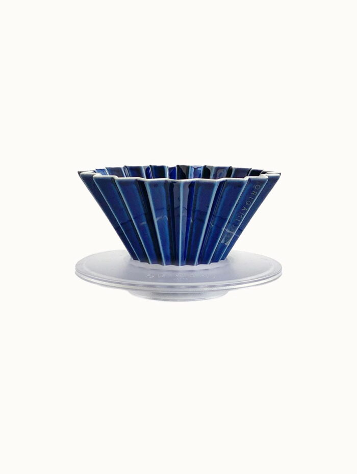 Navy Origami Dripper With AS Holder