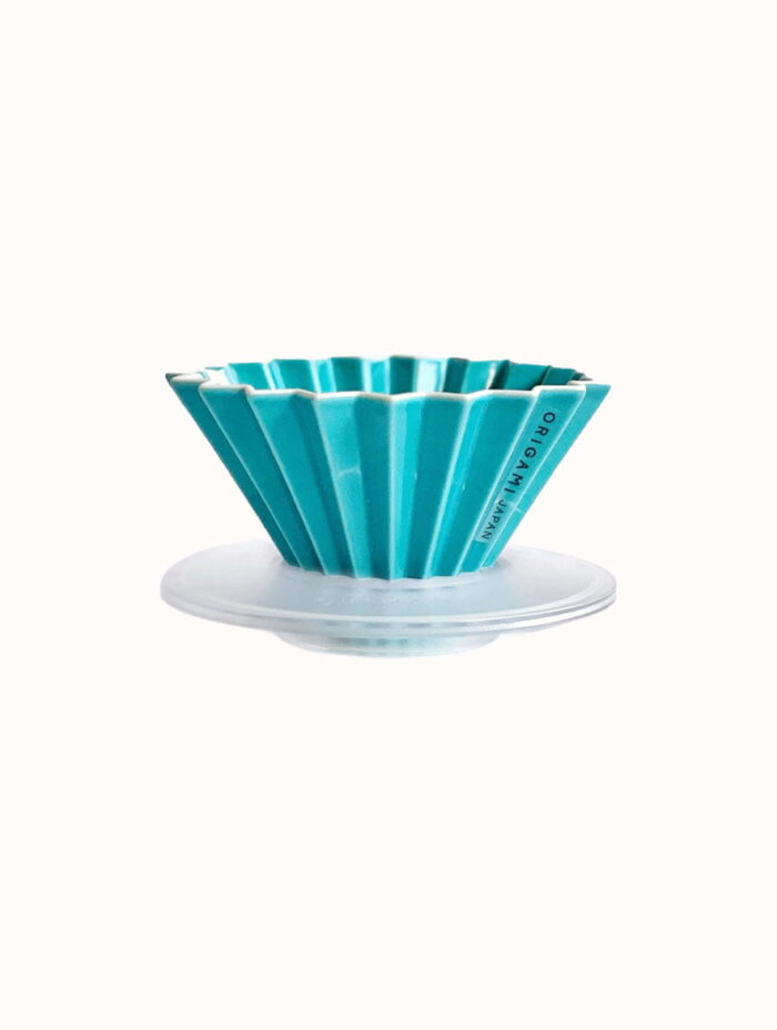 Turquoise Origami Dripper With AS Holder