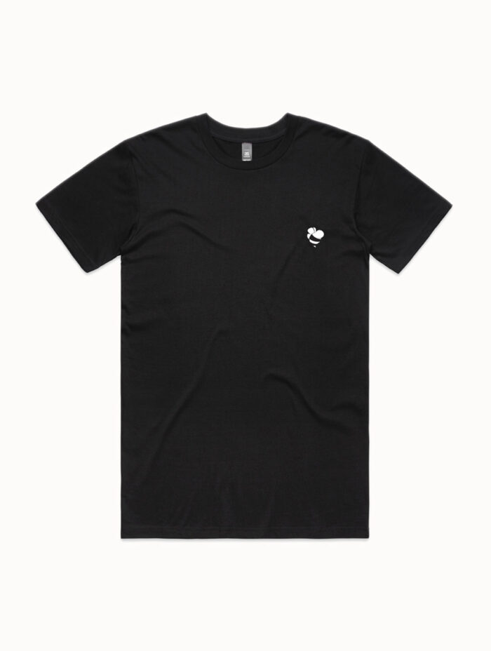 Silver Fox - Black Front T-Shirt